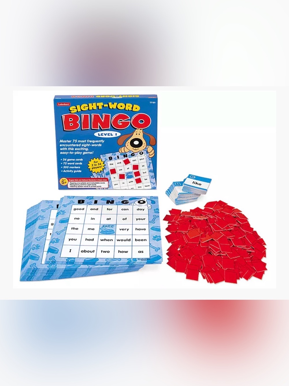 Lakeshore Sight-Word Bingo Level 1